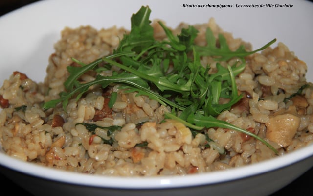 Risotto aux champignons économique