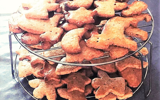 Biscuits alsaciens aux amandes  ou schwowebredele