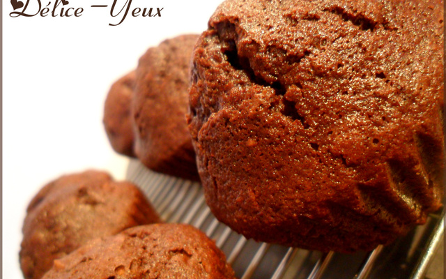 Muffins moelleux au chocolat