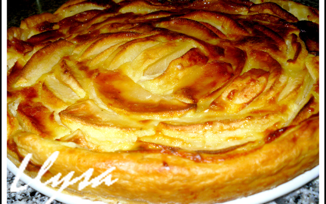 Tarte aux pommes rapide