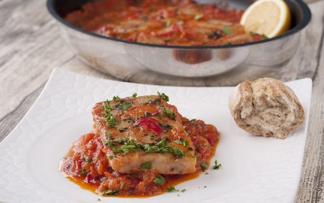 Grillade océane à la tomate