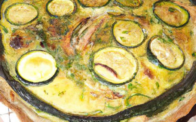 Quiche à la courgette maison