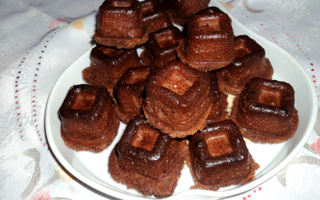 Petits fondants au chocolat au lait