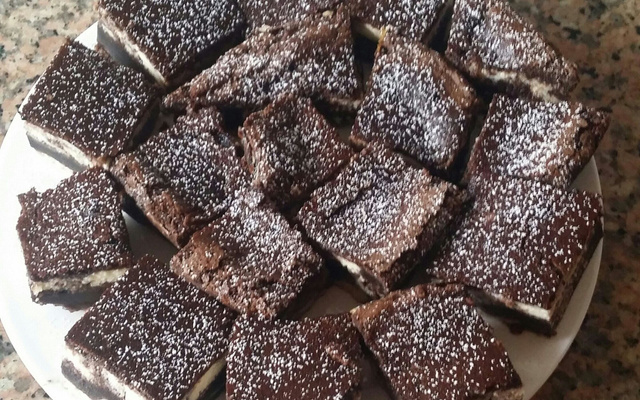 Brownies cheesecake