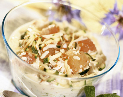 Salade de crabe au yaourt