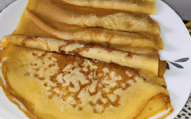 Crêpes soufflées au pralin