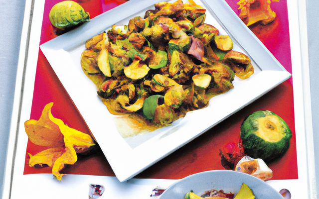 Courgettes aux girolles