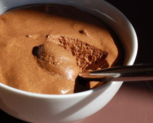 Mousse au chocolat simple
