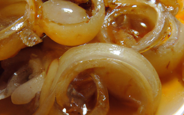 Oignons confits au miel