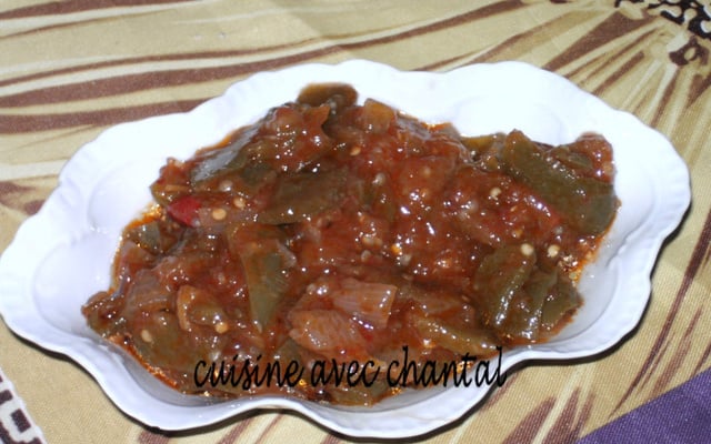 Salade de poivrons légère