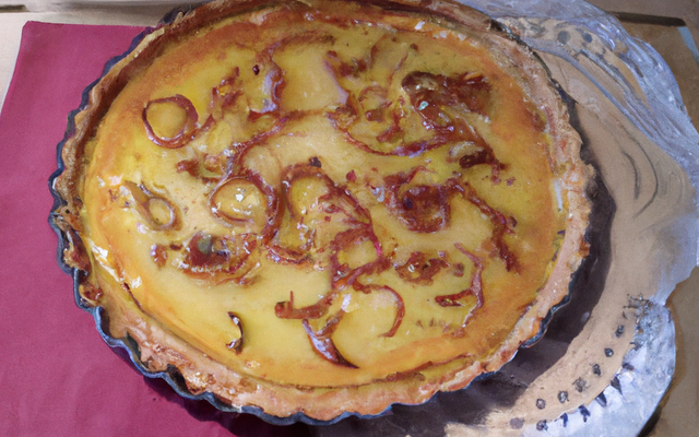 Tarte aux oignons express
