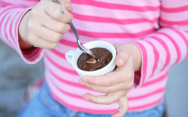 Petits pots de crème au chocolat sans lactose
