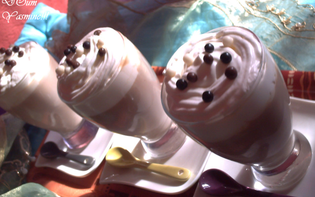 Liegeois au chocolat milka tendre lait !