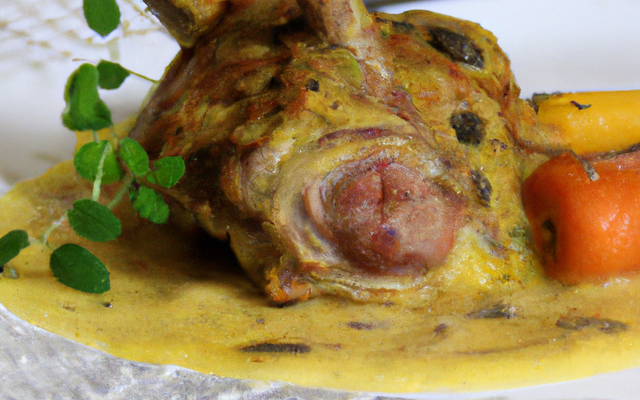 Lapin moelleux à la moutarde