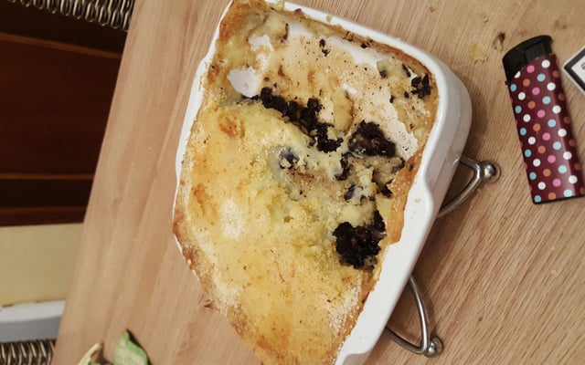 Parmentier de boudin aux deux pommes express