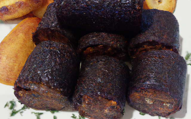 Corolles de Brick au boudin noir