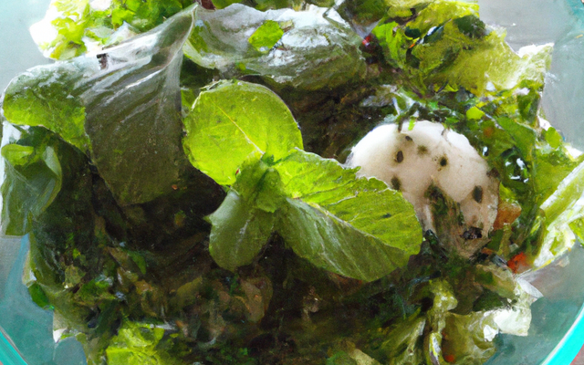 Salade fraîche à la menthe