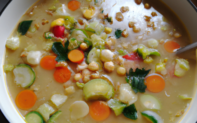 Soupe mix de légumes