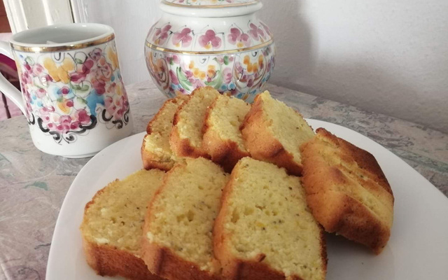 Cake au citron et aux graines de pavot