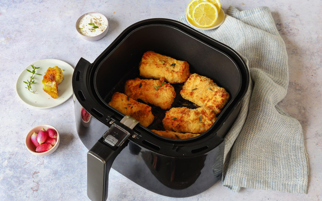 Poisson pané au Air Fryer