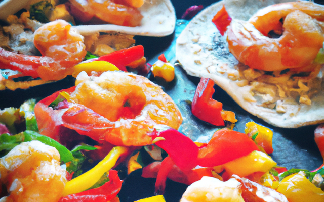 Fajitas aux crevettes