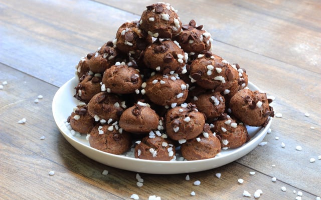 Chouquettes tout chocolat