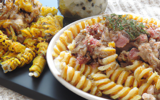 Fusili au thon et à la tapenade