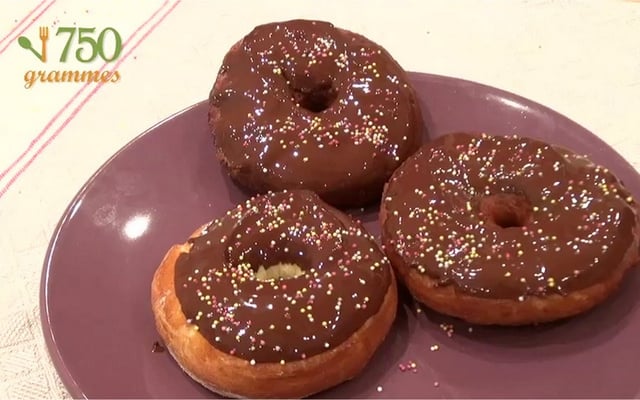Donuts au chocolat