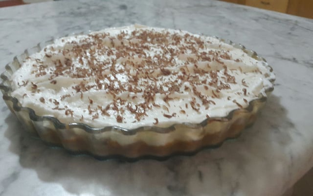 Banoffee aux copeaux de chocolat