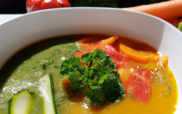 Soupe aux légumes de mon jardin