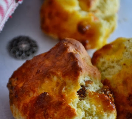 Scones aux figues et abricots secs