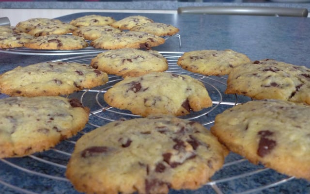 Maxi cookies aux pépites de chocolat