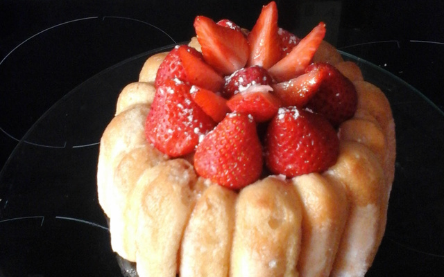 Charlottes aux fraises chantilly