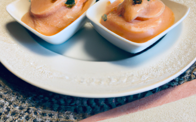 Mousse de châtaignes au saumon fumé