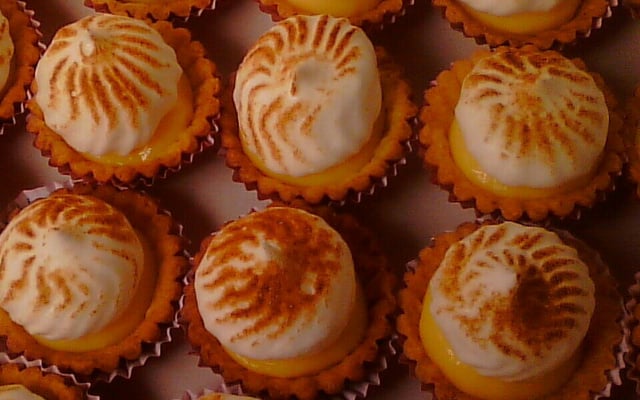 Tarte au citron meringuée à partager