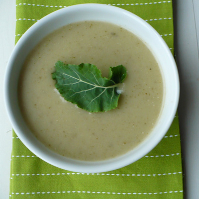 Potage d'hiver aux légumes racines