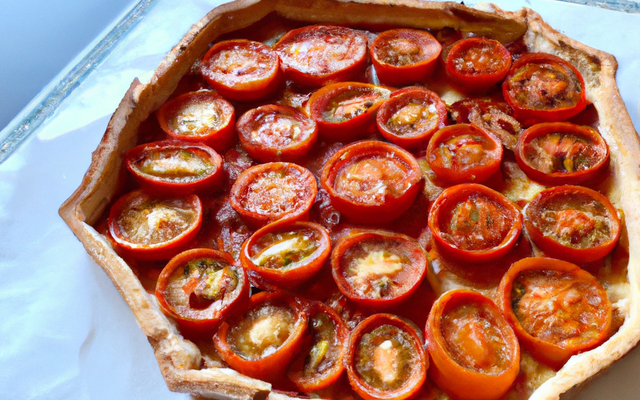 Tarte à la tomate express