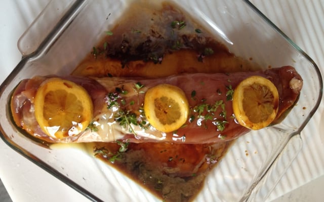 Filet mignon citron et miel