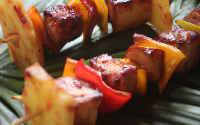 Brochettes caraïbes