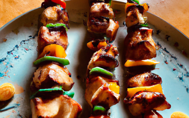 Brochettes à la parisienne