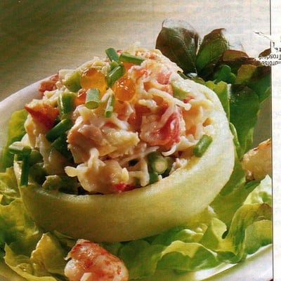 Artichauts farcis au crabe