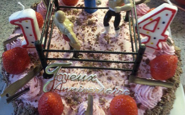 Gâteau d'anniversaire chocolat
