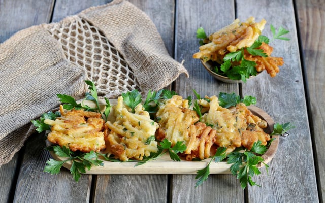 Croquettes de maccheroni au poulet
