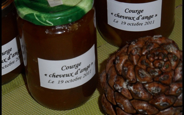 Confiture de courge spaghetti