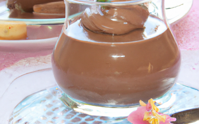 Mousse au chocolat au beurre salé en verrine