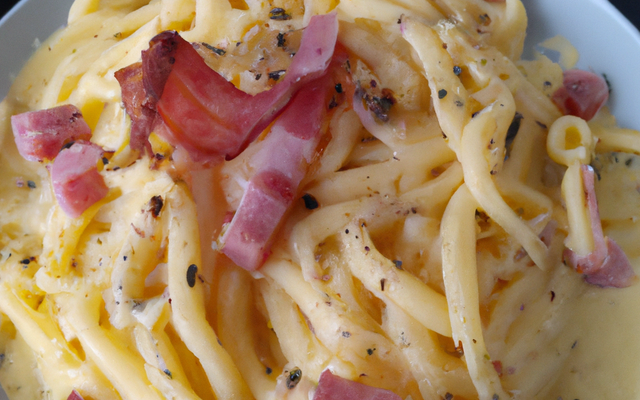 Pâte à la carbonara