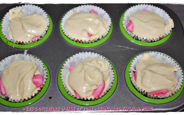 Muffins tagada pink