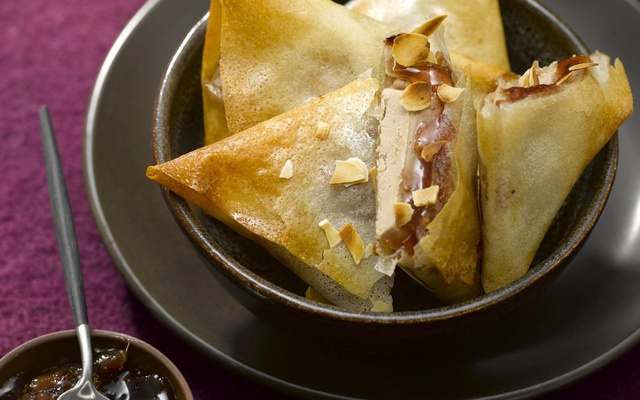 Chaussons croustillants au Fleuron de Canard