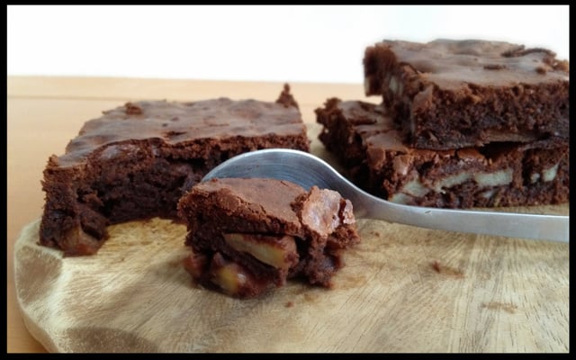 Brownie aux pommes