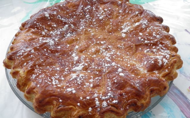 Galette des rois aux pommes maison
